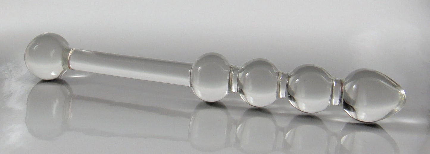 Petit gode sonde à boule de verre