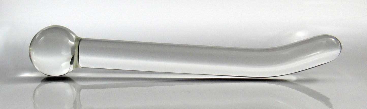 Petit gode baguette en verre pour chatouiller le point G