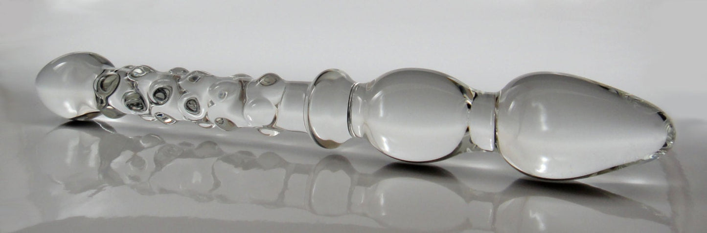 Consolador de cristal Pleasure Wand Love Scepter