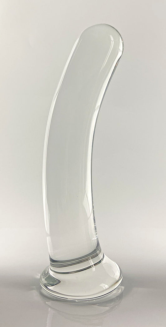 Discounted XL Extra Large Glass Smooth Headless Dildo