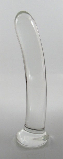 Medium Glass Smooth Headless Dildo