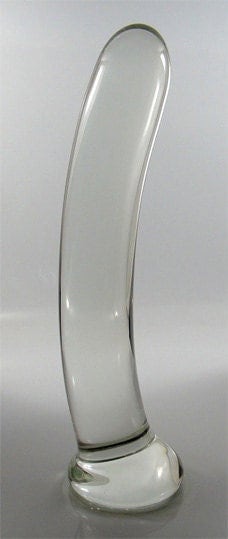 XL Extra Large Glass Smooth Headless Dildo