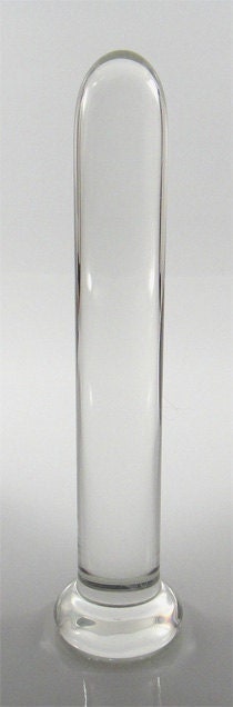 Small #3 Glass Vaginal or Anal Dilator / Trainer