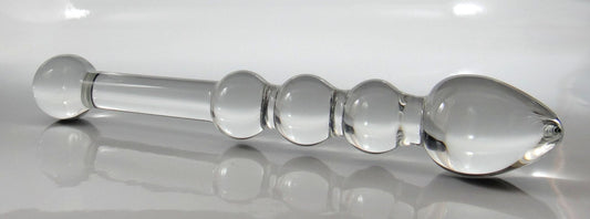 Medium Glass Big Head Baller Probe Dildo