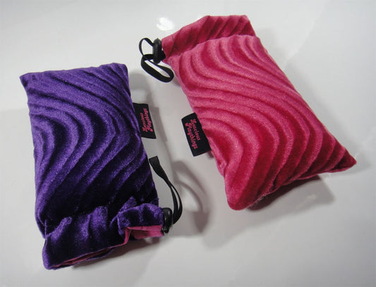 SMALL Padded Storage Bag Pouch for Glass PINK or PURPLE